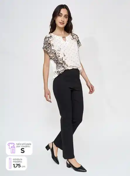 Pantalón Mujer Cacharel Tencel Talla M