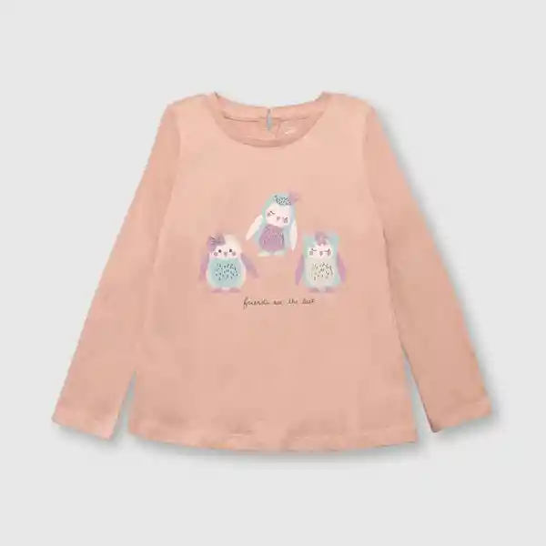 Polera Girl Rosados 24 Meses poje92 Colloky