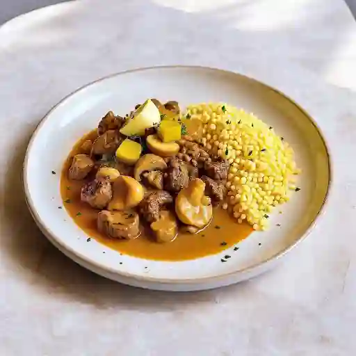 Strogonoff De Res Y Quinoa