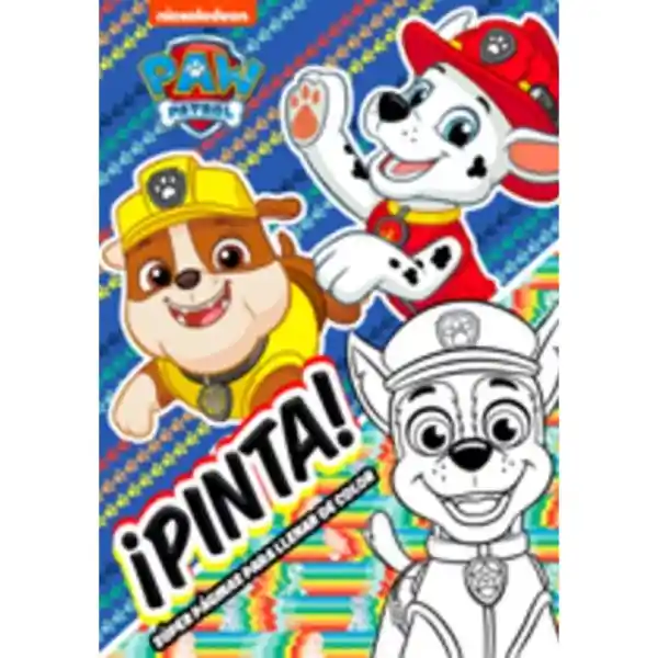 Libro Colorea Paw Patrol Bts