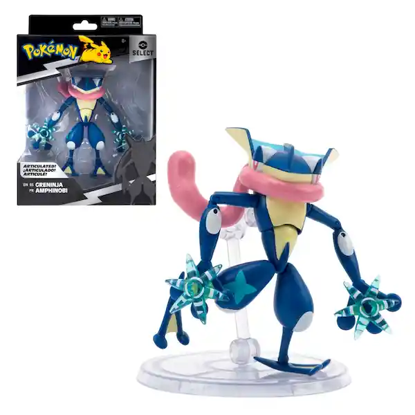 Pokémon Figura de Acción Super Articulada Greninja 15 cm