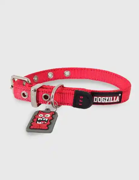 Dogzilla Collar Para Perro Rojo Talla M