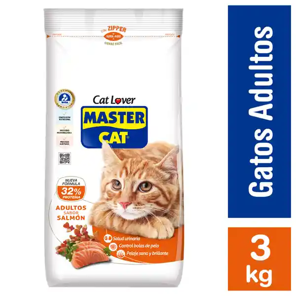 Master Cat Alimento para Gato Adulto Salmón