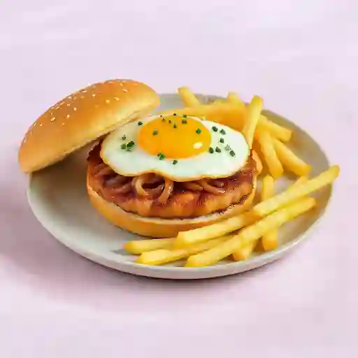 Sándwich de Pechuga a Lo Pobre