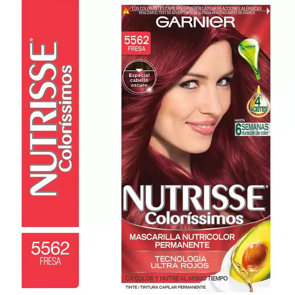 Garnier-Nutrisse Tintura 5562 Rojos Fresa