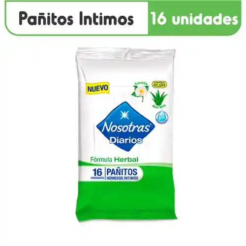 Nosotras Panitos Humedos Intimos Natural