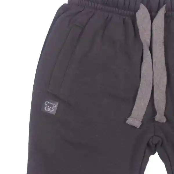 Pantalón Buzo Bebe Niño Gris oscuro Pillin 3 M