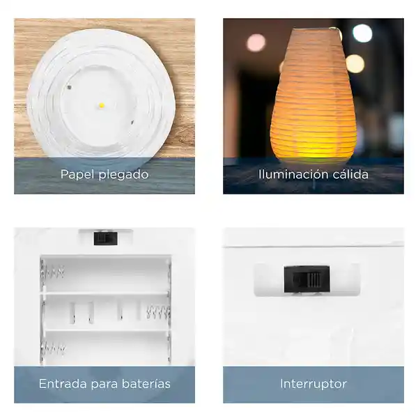 Linterna Led Larga Miniso 