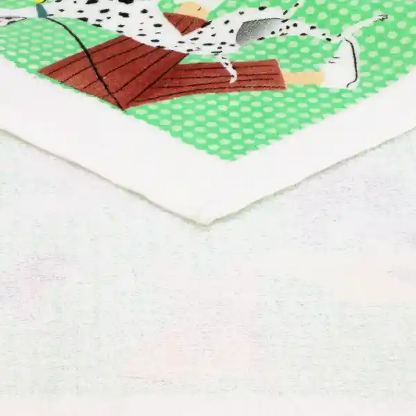 Paño Cocina de Algodón Velour Estampado Verde Casaideas