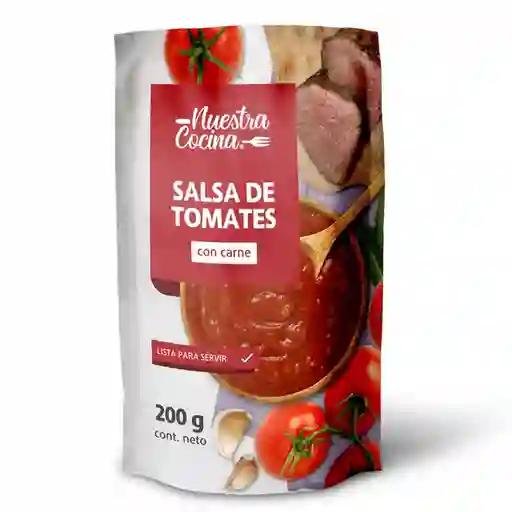 Nuestra Cocina Salsa de Tomate con Carne