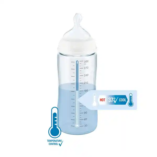 First Choice Mamadera Con Sensor de Temperatura 300 mL