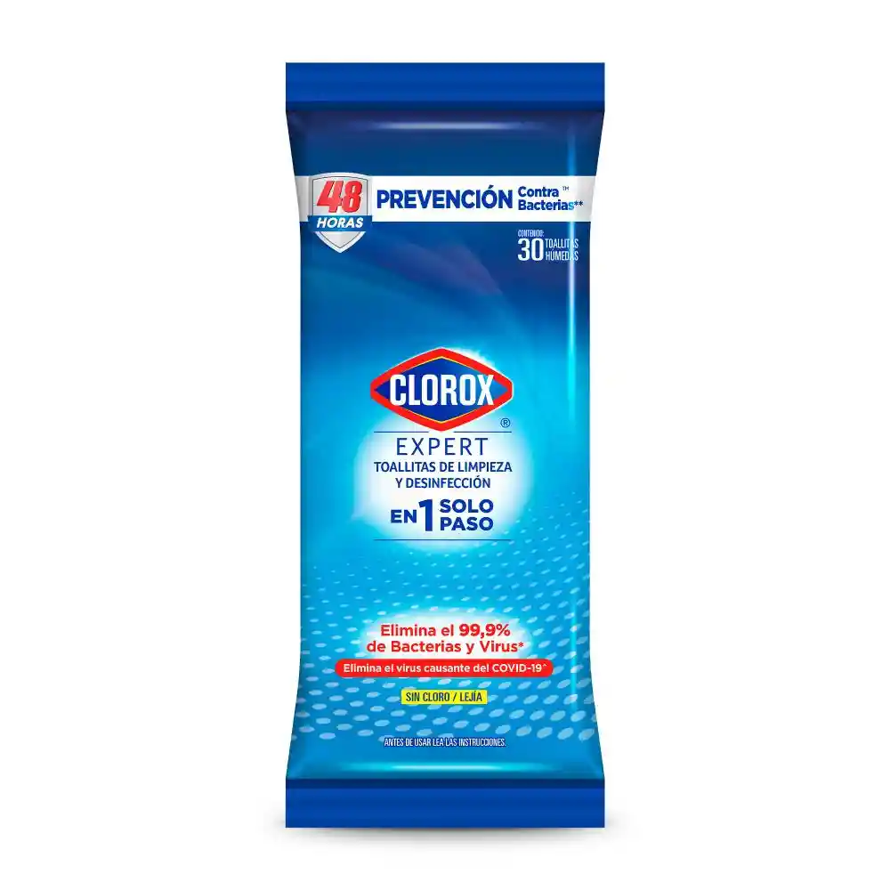 Clorox Toallitas Desinfectantes Expert Aroma Fresco