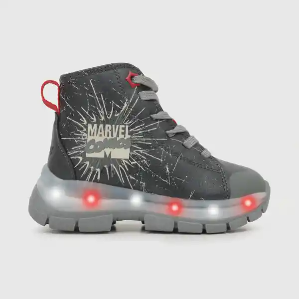 Zapatillas Luces Marvel Glow Niño Azul Talla 24 Colloky