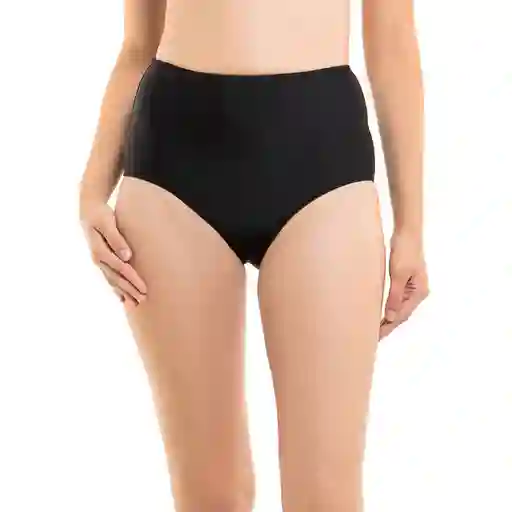 Bikini Calzón Pin up Clásico Negro Talla L Samia