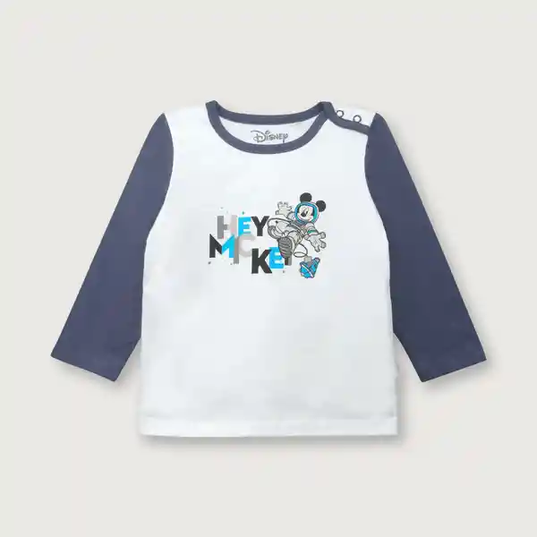 Pijama Mickey de Niño Azul Talla 3A Opaline