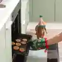 Mitón Con Estampado Navideño 18 x 30 cm Casaideas