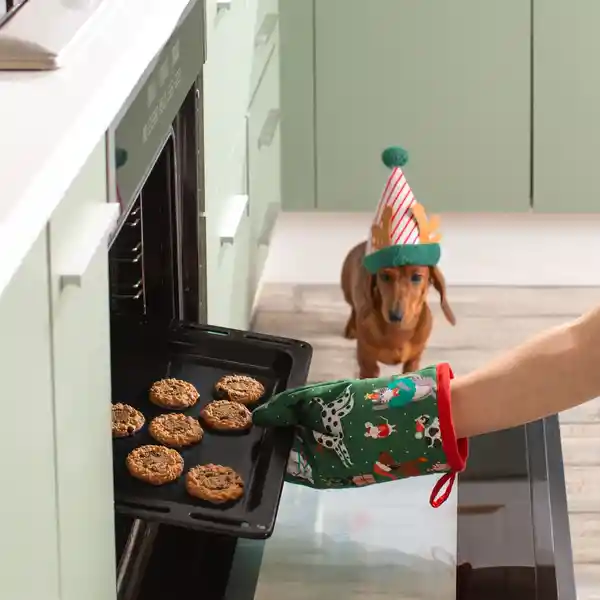 Mitón Con Estampado Navideño 18 x 30 cm Casaideas