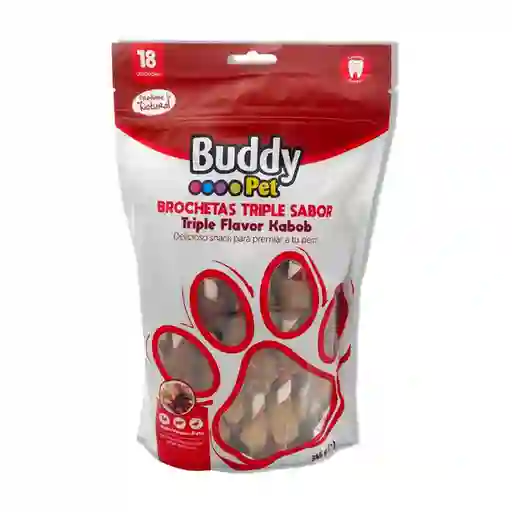 Buddy Snack Brocheta Triple 18