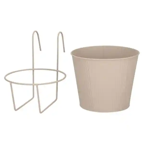 Maceta Metálica Colgante 23.5 x 20 cm Casaideas