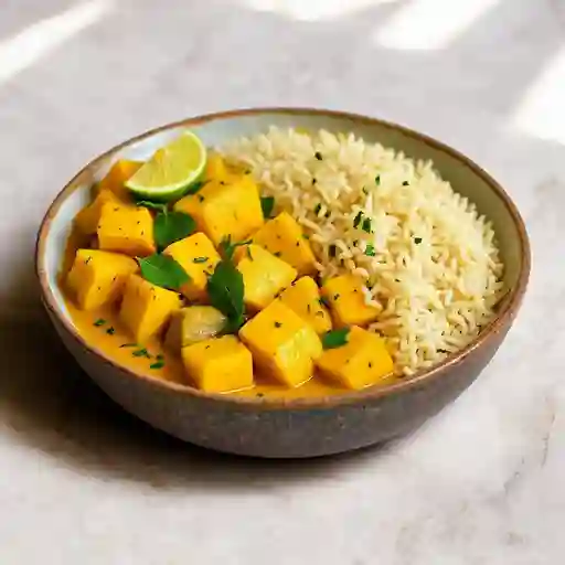 Curry Amarillo Vegetariano