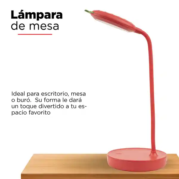 Lámpara de Mesa Recargable Mod Ald D8 Miniso