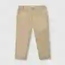 Pantalón Gabardina Bebé Niño Beige Talla 3/6M Colloky