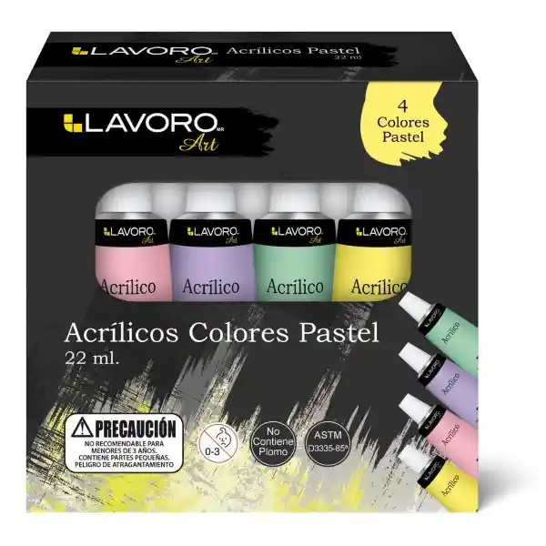 Lavoro Pintura Acrí­lica Colores Pastel 519918