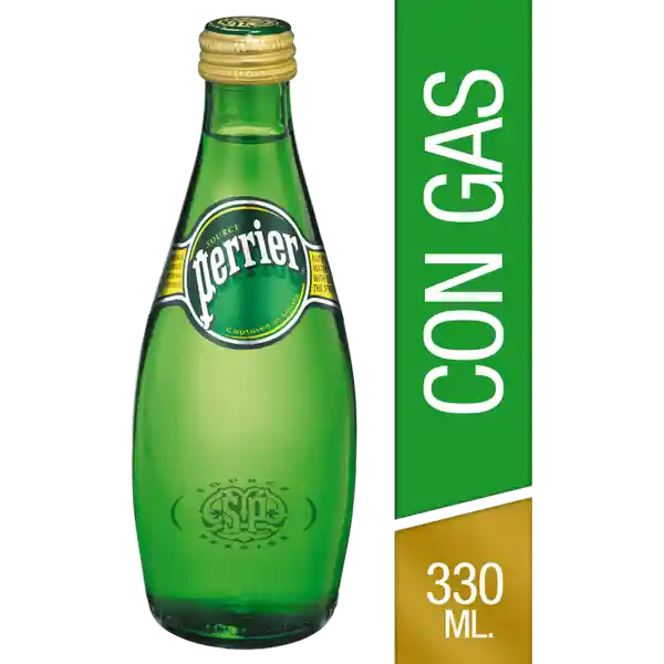 Perrier Agua Mineral Gasificada