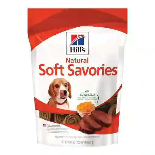 Hills Snack para Perros Soft Savories Sabor a Carne y Queso