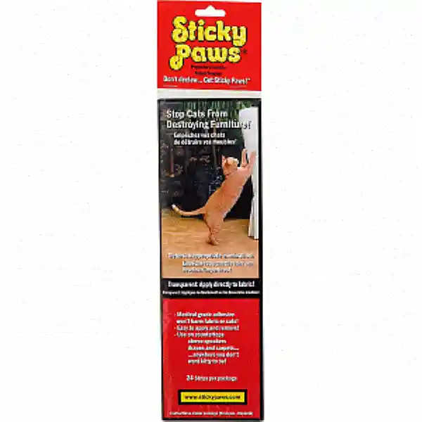 Sticky Paws Tira Adhesivas Contra Arañazos Para Gatos