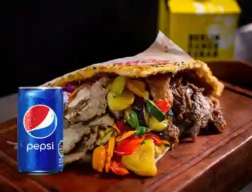 Premium Doner Junior Mixto + Pepsi 220