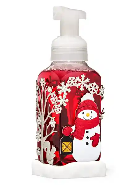 Bath & Body Porta Jabón Snowman