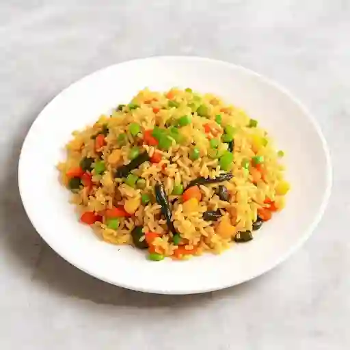 Arroz verdura para 4 personas