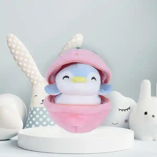 Miniso Peluche Con Estuche de Fresa