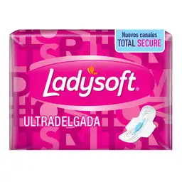 Ladysoft Toalla Higiénica de Tela Ultradelgada con Alas