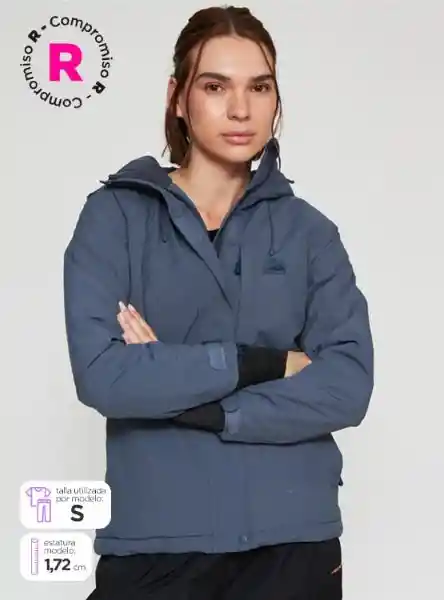 Rescue Chaqueta Wally Mujer Azul M SS25