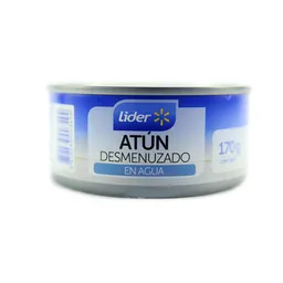 Atún Desmenuzado Agua Líder