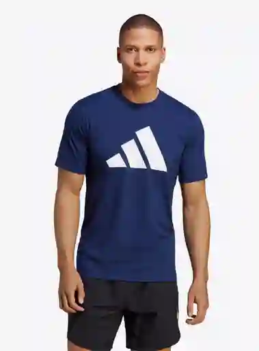 Adidas Polera H Tr-Es Fr L Azul Talla L IB8275