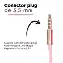 Miniso Audífonos De Cable Alta Fidelidad Rosa 1.2m