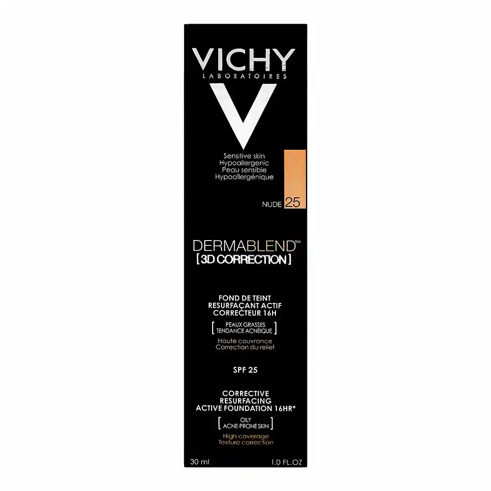 Vichy Crema Facial Correctiva Dermablend 3D Tono 25