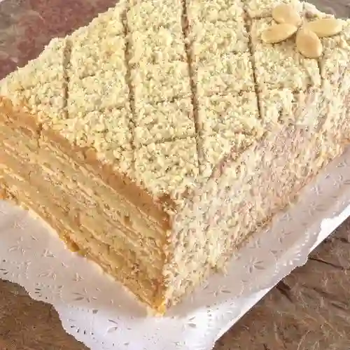 Mini Torta Panq-blanco Manjar (mazapan)
