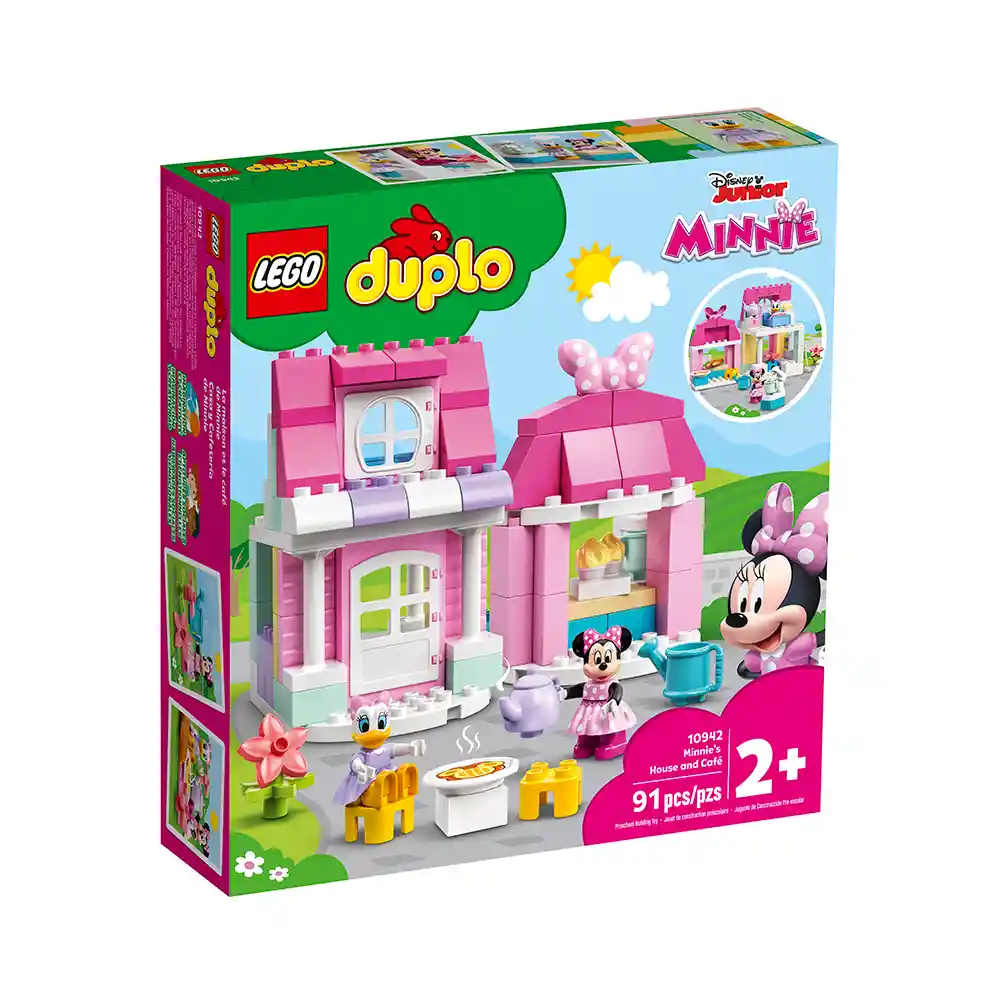 Lego Set de Construcción Casa y Cafetería de Minnie