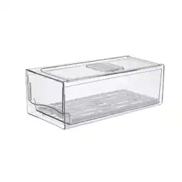 Simplit Caja Organizadora Refrigerador Con Drenaje Chica