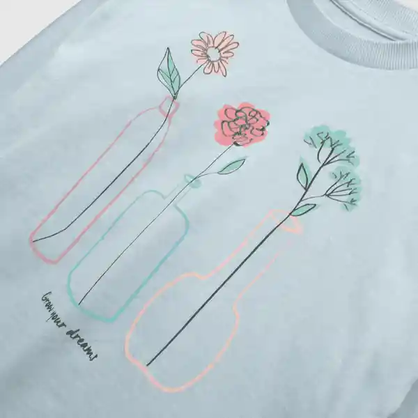 Polera Perro de Niña Lavanda Talla 8A Colloky