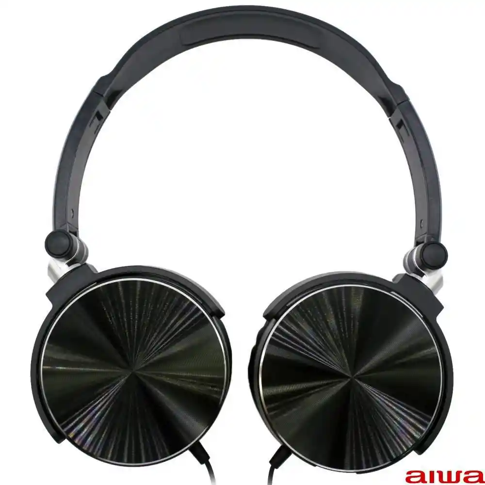 Aiwa Aud�fonos On Ear Aiwa Aw-x107 Negro