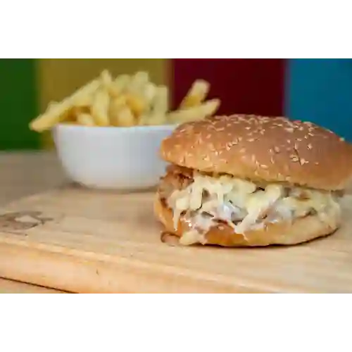 Sándwich Luco + Papas