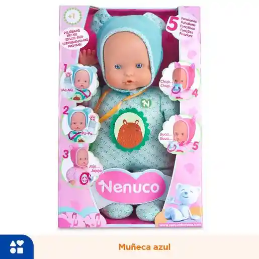 Nenuco Muñeca 5 Funciones Modelos Surtidos 30 cm