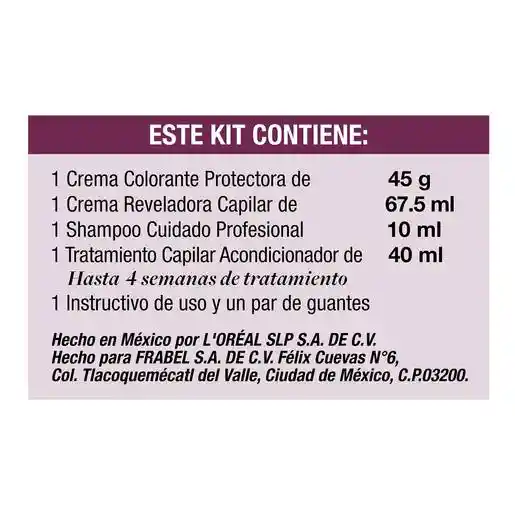 Loreal Paris-Excellence Tintura Permanente para Cabello Tono 500 Castaño Claro