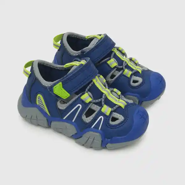 Sandalias Outdoor de Niño Azul Multicolor Talla 24 Colloky