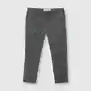 Jegging de Bebé Niña Elasticado Grafito Talla 36M Colloky